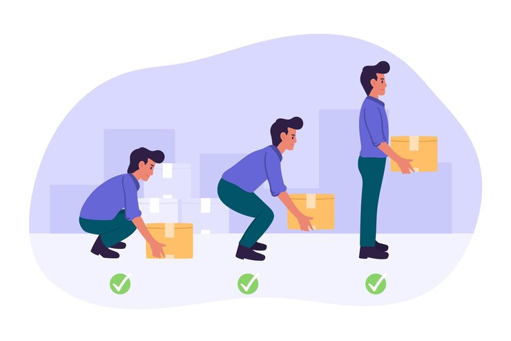 Capacitación para jefafuras sobre la guía técnica de manejo manual de cargas